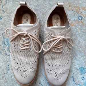 Knit Oxford Shoes